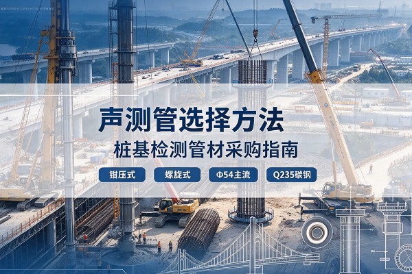 汉寿声测管选型标准