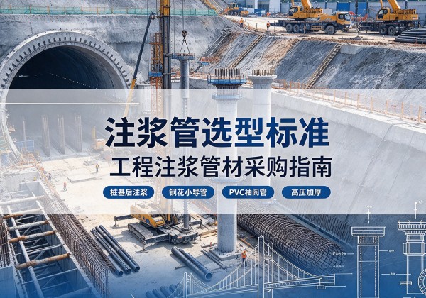 汉寿注浆管选型标准